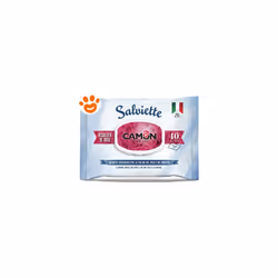 Praticissime salviette detergenti per il vostro animale domestico, da tenere sempre a portata di mano: a casa e in viaggio, p ...