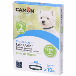 Camon Leis Collare Barriera Antiparassitario Veterinario per Cani 60cm 1 Pezzo