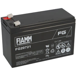 Batteria al piombo ermetica 12V 7,2Ah Fiamm FG20721