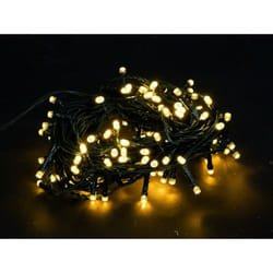 Euronatale - Luci 1000 led bianco caldo Lunghezza MT.20+2 cavo Natale illuminato