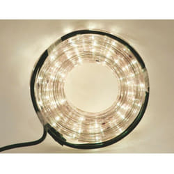 Euronatale - Tubo led Bianco Caldo con motore per esterno 10 metri