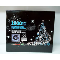 Luci led bianche 1000 x 20m + 2m cavo