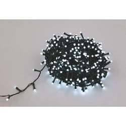 Iperbriko - Catena luminosa 500 led tondi 25 m bianco freddo
