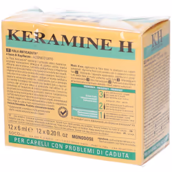 Keramine H Anticaduta Per Capelli Deboli 12 Fiale 6ml