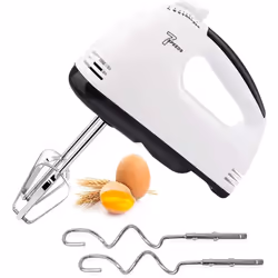 Sbattitore elettrico 100W frullatore 7 velocita' impastatore doppia frusta Nuovo sbattitore elettrico efficiente, dal design  ...