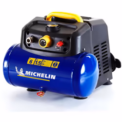 Dotato di un piccolo serbatoio da 6 litri e di un motore da 1,5 CV, il compressore portatile Michelin MBL6 è la soluzione per ...