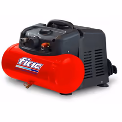 Compressore portatile da 6 litri FIAC CUBY 6/1100, destinati ad un uso hobbistico o di comoda trasportabilità.Dotato di un pi ...