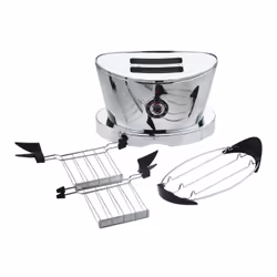 Bugatti Italy Volo 2 fetta/e 930 W Cromo, Acciaio inox - Vista aggiuntiva 5