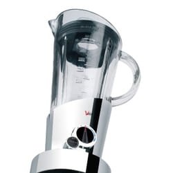 Bugatti Italy Vela Frullatore da tavolo 400 W Cromo, Acciaio inox, Trasparente