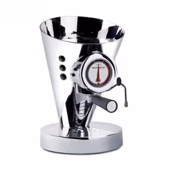 Bugatti Italy DIVA EVOLUTION, Macchina per espresso, 0,8 L, Cialde caffè, Caffè macinato, 950 W, Cromo