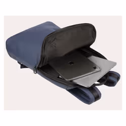Tucano Gommo 16" Zaino Nero, Blu - Vista aggiuntiva 6