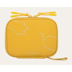 Tucano BTOPOHDY custodia per unità di archiviazione Custodia a sacchetto Neoprene, Polietilene tereftalato riciclato (rPET) Giallo