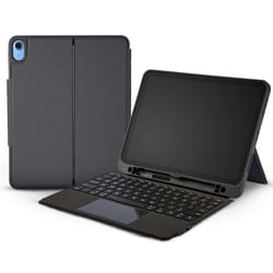 Tucano IPDA16BLUTKITBK custodia per tablet 27,9 cm (11") Custodia flip a libro Nero