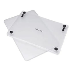 Tucano HSNI-MBNEO-TR borsa per laptop 33 cm (13") Custodia rigida Trasparente