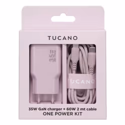 Tucano 9274628 Caricabatterie per dispositivi mobili Smartphone, Computer portatile Rosa AC Ricarica rapida Interno - Vista aggiuntiva 5