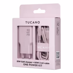Tucano 9274628 Caricabatterie per dispositivi mobili Smartphone, Computer portatile Rosa AC Ricarica rapida Interno - Vista aggiuntiva 6