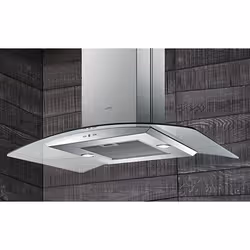 Elica Reef Island IX/A/90, 580 m³/h, Aspirante, 69 dB, Cappa aspirante a isola, Acciaio inox, Sensore
