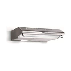 Elica - PRF0029173A tivoli 12 lux WH-F-60 – Cappa a parete filtrante 60 cm, 400 m³-h, Classe e, 65 dB, Comandi meccanici, 3 velocita', Filtro