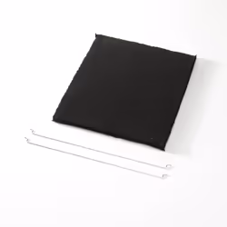 Elica F00439, Filtro per cappa aspirante, Nero, Carbonio, Elica, Ico, Om, Sinfonia, 280 mm