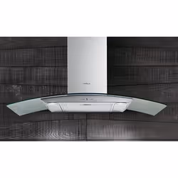 Elica Reef IX/A/60, 900 m³/h, Aspirante, 69 dB, Cappa aspirante a parete, Acciaio inox, Sensore