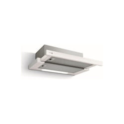 Turboair TT14 PRF0093521 – Cappa da incasso, aspirante, 50 cm, Classe D, comandi meccanici, 3 velocita', Bianco