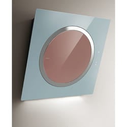 Elica OM Air Vintage/F/75 Cappa aspirante a parete Blu, Rosa 625 m³/h