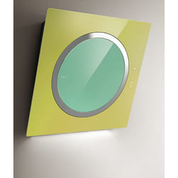Elica OM Air Pop/F/75 Cappa aspirante a parete Verde, Giallo 625 m³/h