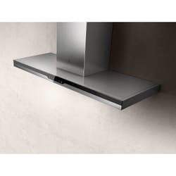 Elica PRF0147272 cappa aspirante Cappa aspirante a parete Nero, Acciaio inox 757 m³/h