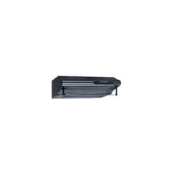 Elica PRF0146271A Concorde LX BL F-60 – Cappa sottopensile aspirante 60 cm, 165–300 m³-h, Classe D, 53–66 dB, Controllo slider, 3 velocita', Filtro