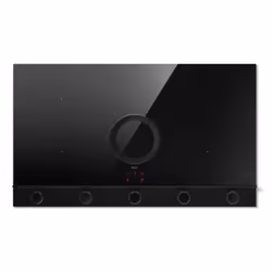 Elica NikolaTesla Unplugged EVO BL/A/90, Nero, Da incasso, 90 cm, Piano cottura a induzione, Vetro, 4 Fornello(i)