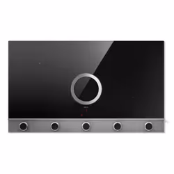 Elica NikolaTesla Unplugged EVO IX/A/90, Nero, Acciaio inox, Da incasso, 90 cm, Piano cottura a induzione, Vetro, 4 Fornello( ...