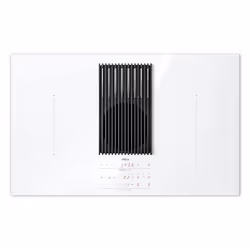 Elica NikolaTesla Libra EVO WH/A/83, Bianco, Da incasso, 83 cm, Piano cottura a induzione, Vetro, 4 Fornello(i)
