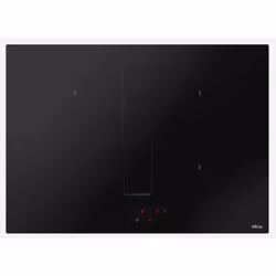 Elica NikolaTesla Fit Raw, Nero, Da incasso, 83 cm, Piano cottura a induzione, Vetro, 4 Fornello(i)