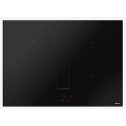 Elica NikolaTesla Fit Raw Nero Da incasso 83 cm Piano cottura a induzione 4 Fornello(i) Cappa da incasso