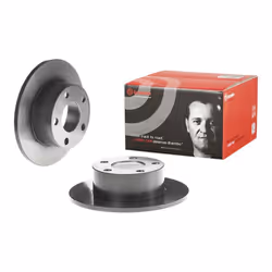 Disco freno BREMBO 8574311 posteriore, pieno, 1 Pezzo - Vista aggiuntiva 4