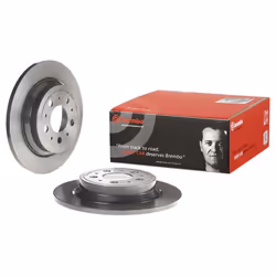 Disco freno BREMBO 8776511 posteriore, pieno, 1 Pezzo - Vista aggiuntiva 4