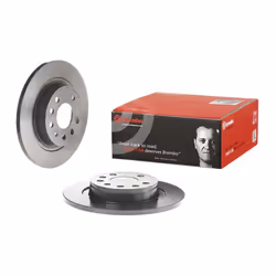 Disco freno BREMBO 8951111 posteriore, pieno, 1 Pezzo - Vista aggiuntiva 4