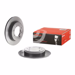 Disco freno BREMBO 8704211 posteriore, pieno, 1 Pezzo - Vista aggiuntiva 4