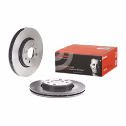 Disco freno BREMBO 9813721 anteriore, ventilato, altamente carbonizzato, 1 Pezzo - Vista aggiuntiva 4