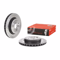 Disco freno BREMBO 09A30111 posteriore, ventilato, altamente carbonizzato, 1 Pezzo - Vista aggiuntiva 4