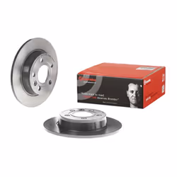 Disco freno BREMBO 8693511 posteriore, pieno, 1 Pezzo - Vista aggiuntiva 4