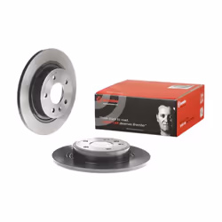 Disco freno BREMBO 08B35111 posteriore, pieno, 1 Pezzo - Vista aggiuntiva 4