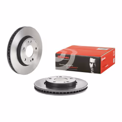 Disco freno BREMBO 09A14811 anteriore, ventilato, 1 Pezzo - Vista aggiuntiva 4