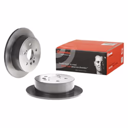 Disco freno BREMBO 08A11111 posteriore, pieno, 1 Pezzo - Vista aggiuntiva 4