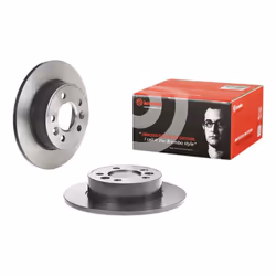 Disco freno BREMBO 8670411 posteriore, pieno, 1 Pezzo - Vista aggiuntiva 4