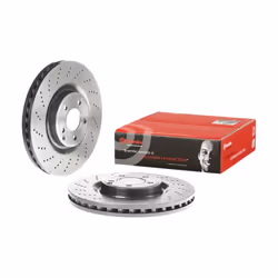 Disco freno BREMBO 09B85551 anteriore, ventilato, altamente carbonizzato, 1 Pezzo - Vista aggiuntiva 4