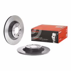 Disco freno BREMBO 08A81611 posteriore, pieno, 1 Pezzo - Vista aggiuntiva 4