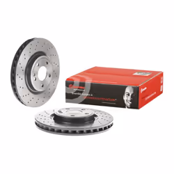 Disco freno BREMBO 09B80751 anteriore, ventilato, altamente carbonizzato, 1 Pezzo - Vista aggiuntiva 4