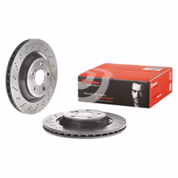 Disco freno BREMBO 09B74351 posteriore, ventilato, altamente carbonizzato, 1 Pezzo - Vista aggiuntiva 4
