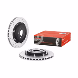 Disco freno BREMBO 09A19013 posteriore, ventilato, altamente carbonizzato, 1 Pezzo